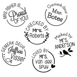 Custom Teacher Stamps